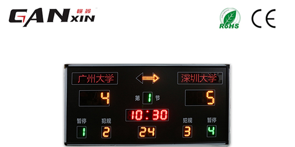 籃球電子計(jì)分器有哪些配件？