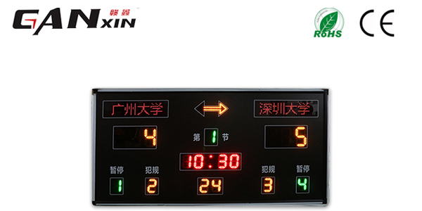 籃球多功能電子記分牌要具備什么樣的功能？